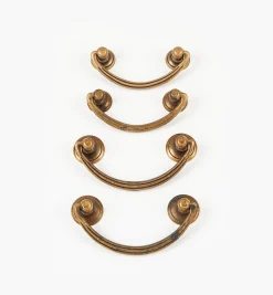 Lee Valley Fluted Brass Handles