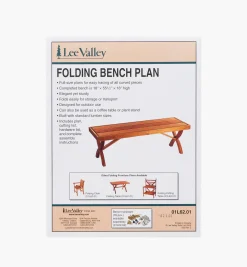 Lee Valley Folding Bench Plan
