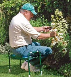 Lee Valley Folding Kneeler Stool & Tool Holder Set