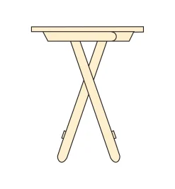 Lee Valley Folding Table Plan