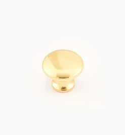 Lee Valley Forged Brass Flat Knobs