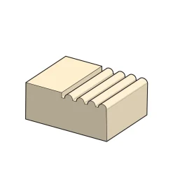 Lee Valley Four-Reed, PM-V11 Reeding Blades For Veritas Combination Plane