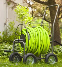 Lee Valley Four-Wheel Hose Cart