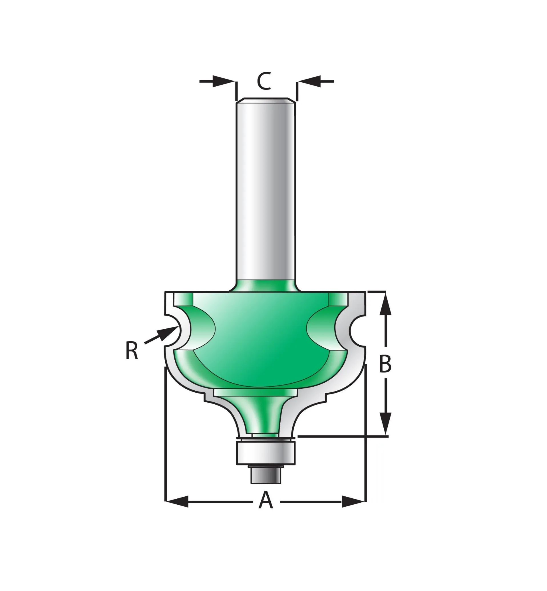 Lee Valley French Provincial Classic #2 Bit