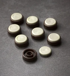 Lee Valley Furniture Sliders, Chocolate Color