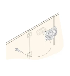 Lee Valley Gate Turn-Handle Latch