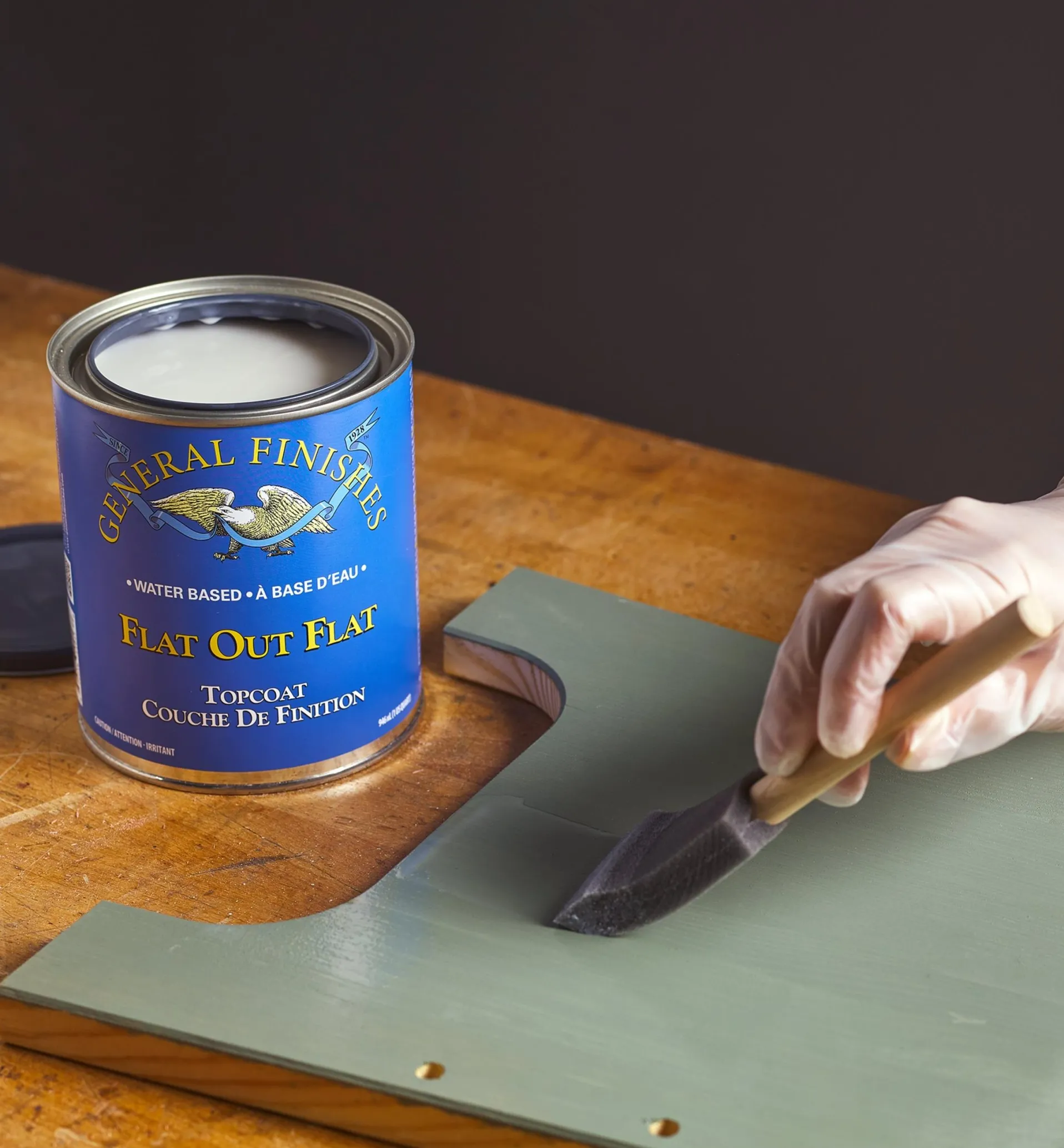 Lee Valley General Flat Out Flat Topcoat