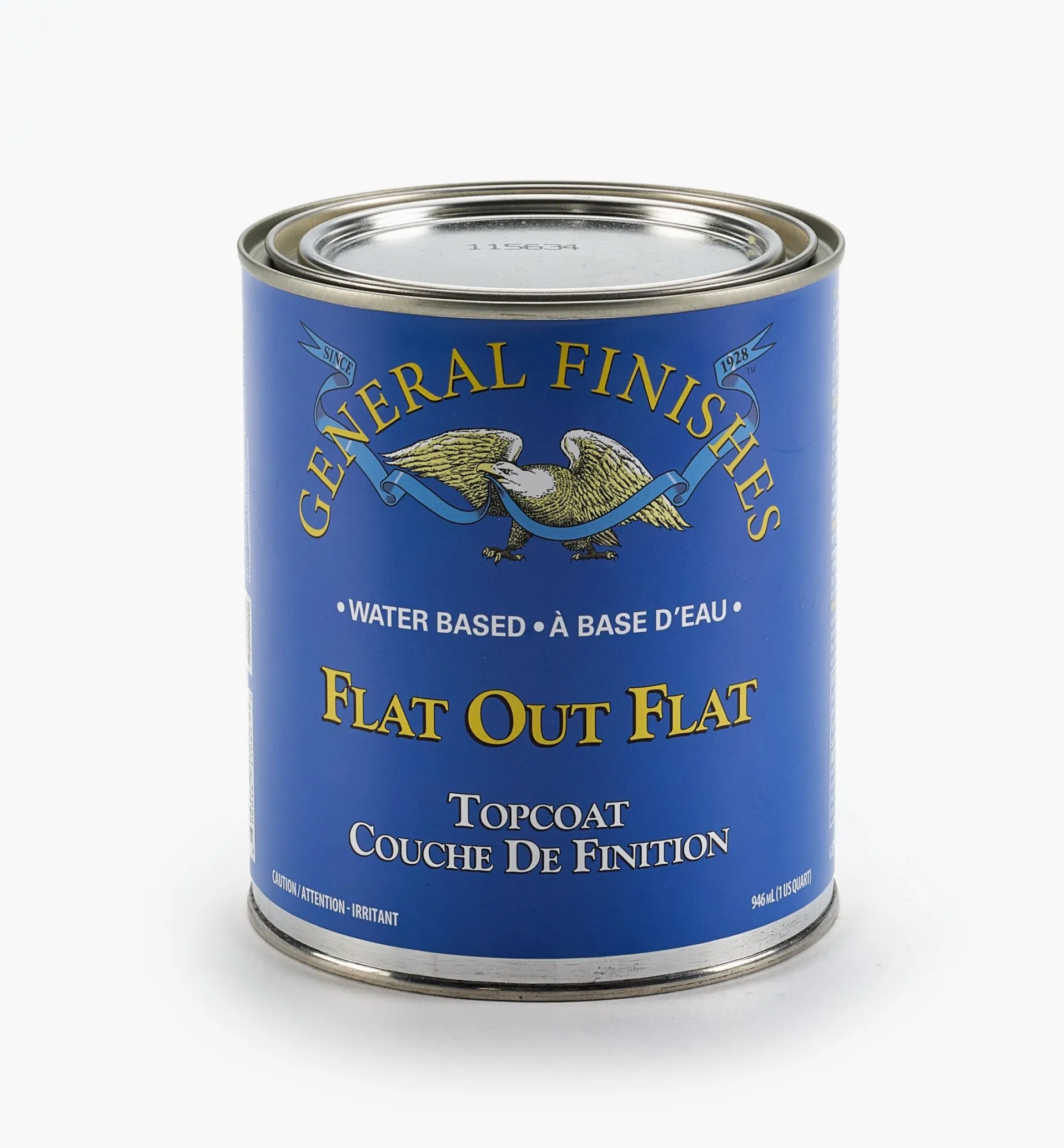 Lee Valley General Flat Out Flat Topcoat