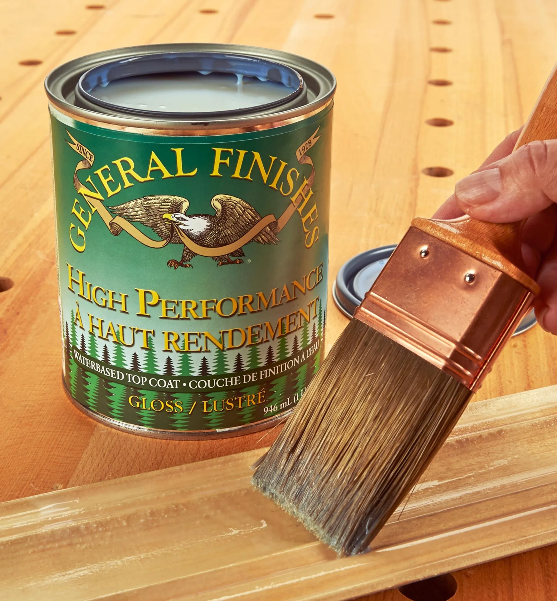 Lee Valley General Water-Based High-Performance Varnish