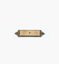 Lee Valley Georgian Rectangular Knob Escutcheon