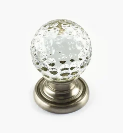 Lee Valley Glass Dimpled Globe Knob