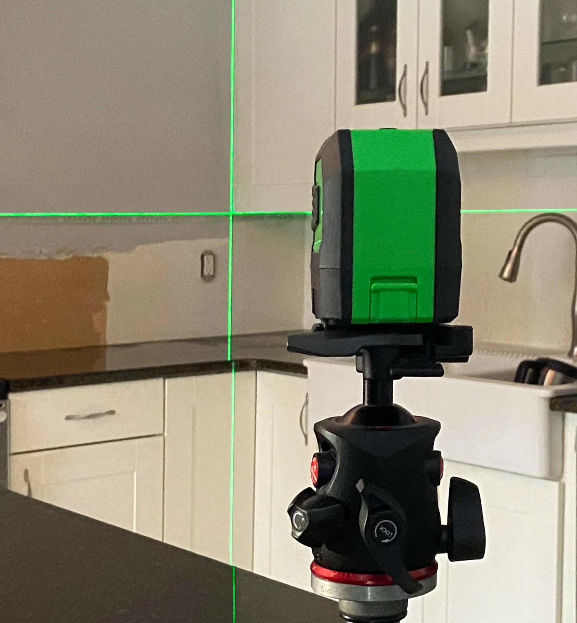 Lee Valley Green Crosshair Laser Level