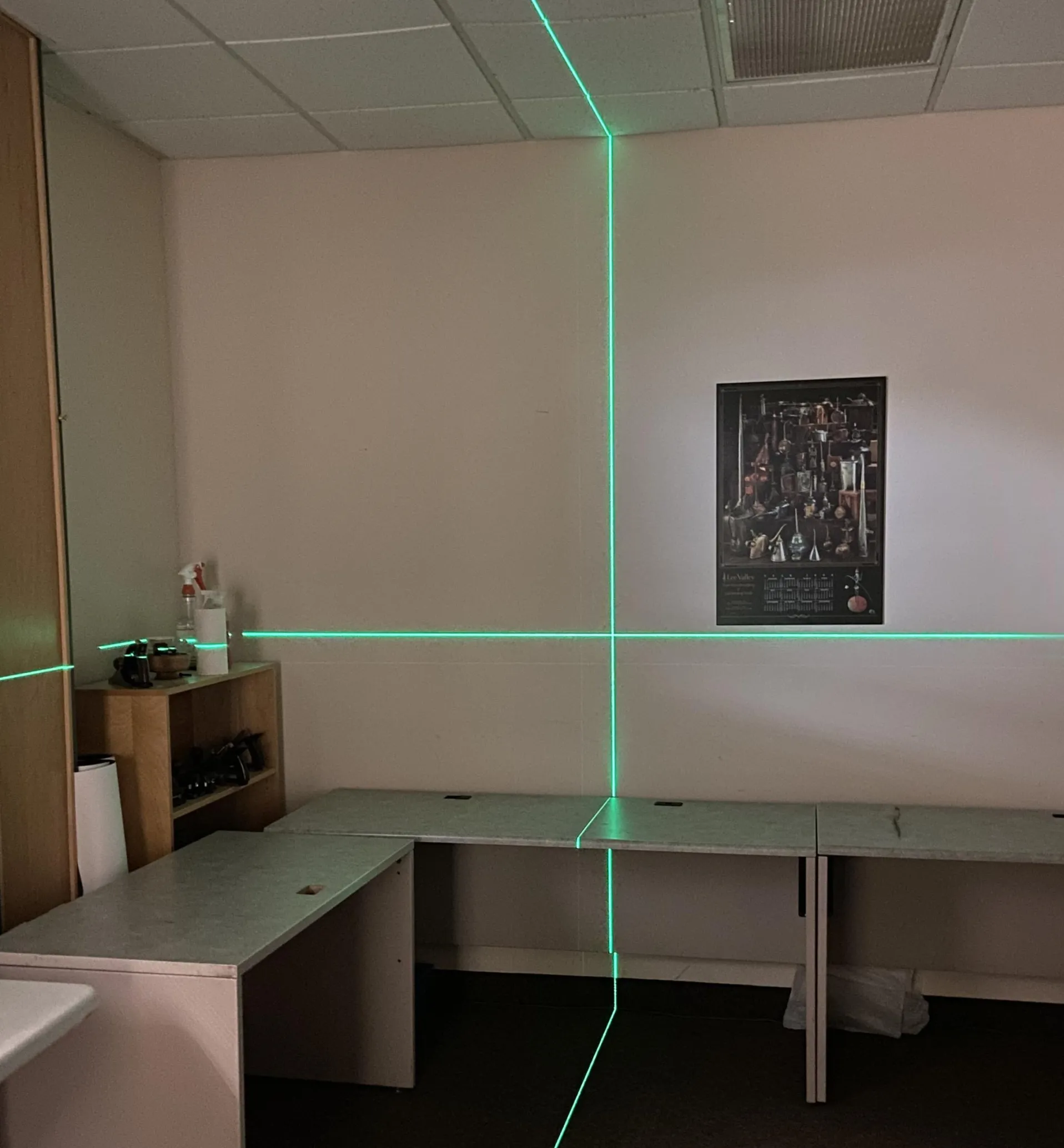 Lee Valley Green Crosshair Laser Level