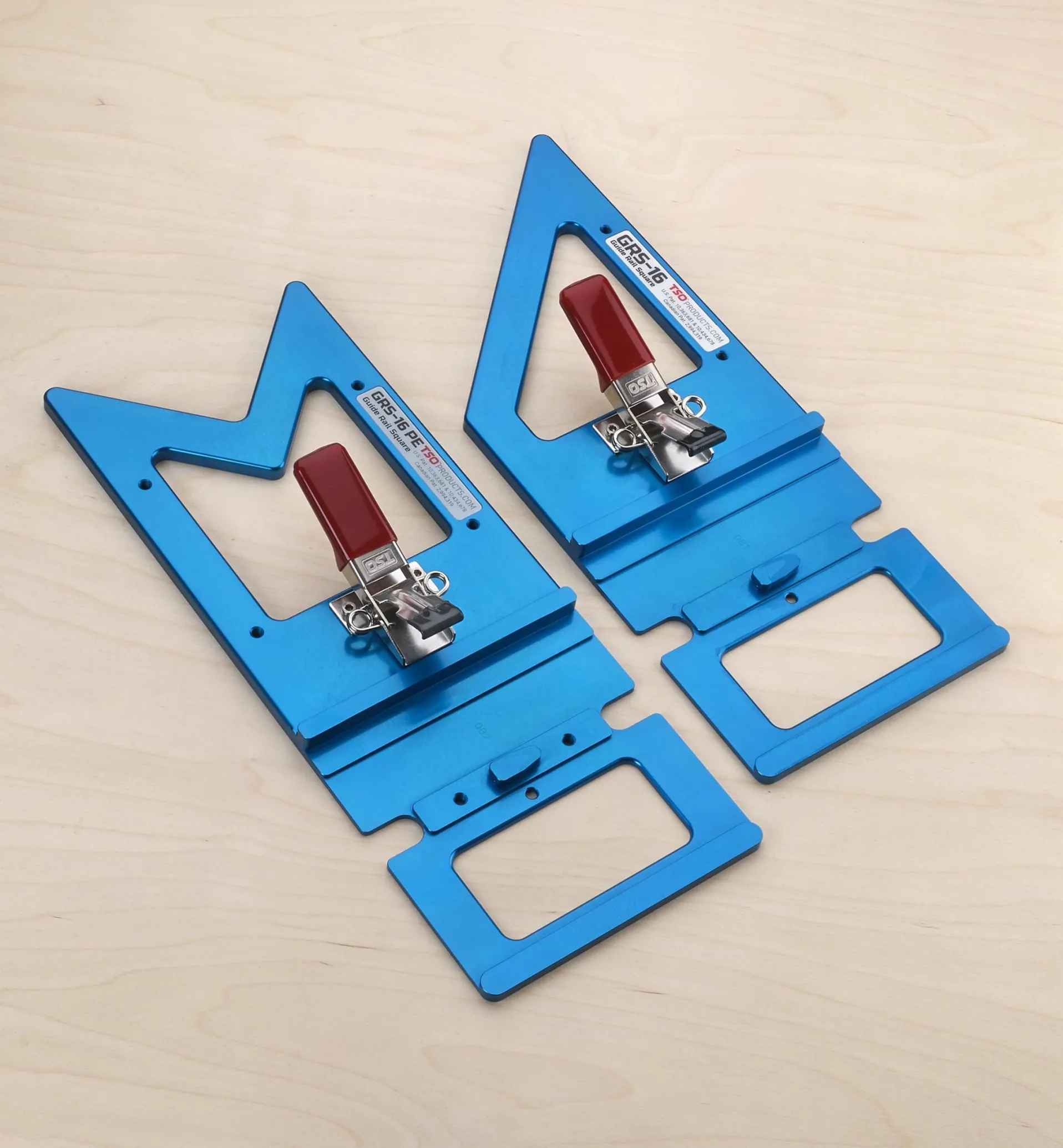 Lee Valley GRS-16 & GRS-16 PE Guide Rail Squares Set