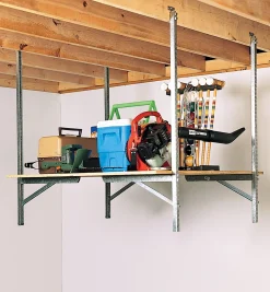 Lee Valley Hang Track For Galvanized Heavy-Duty Shelving System