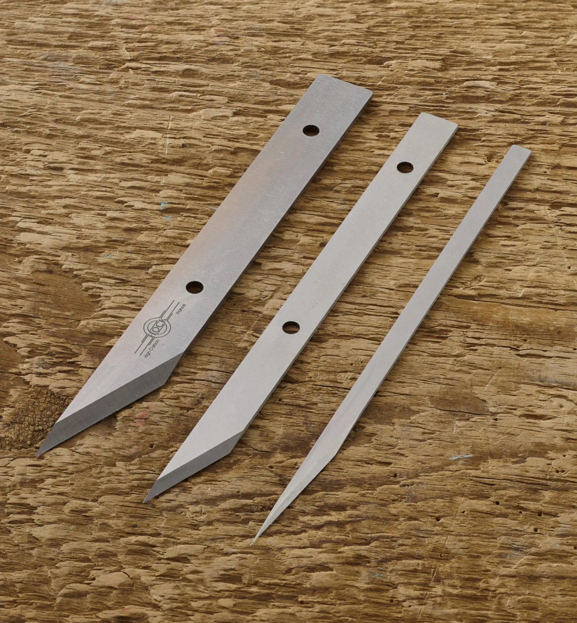 Lee Valley Hock Left-Hand Bevel Violin Knife Blades