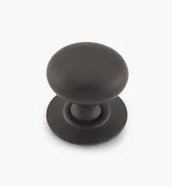 Lee Valley Hollow Brass Knobs With Escutcheons