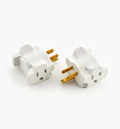Lee Valley Hug-A-Plug Low-Profile Plug Adapter