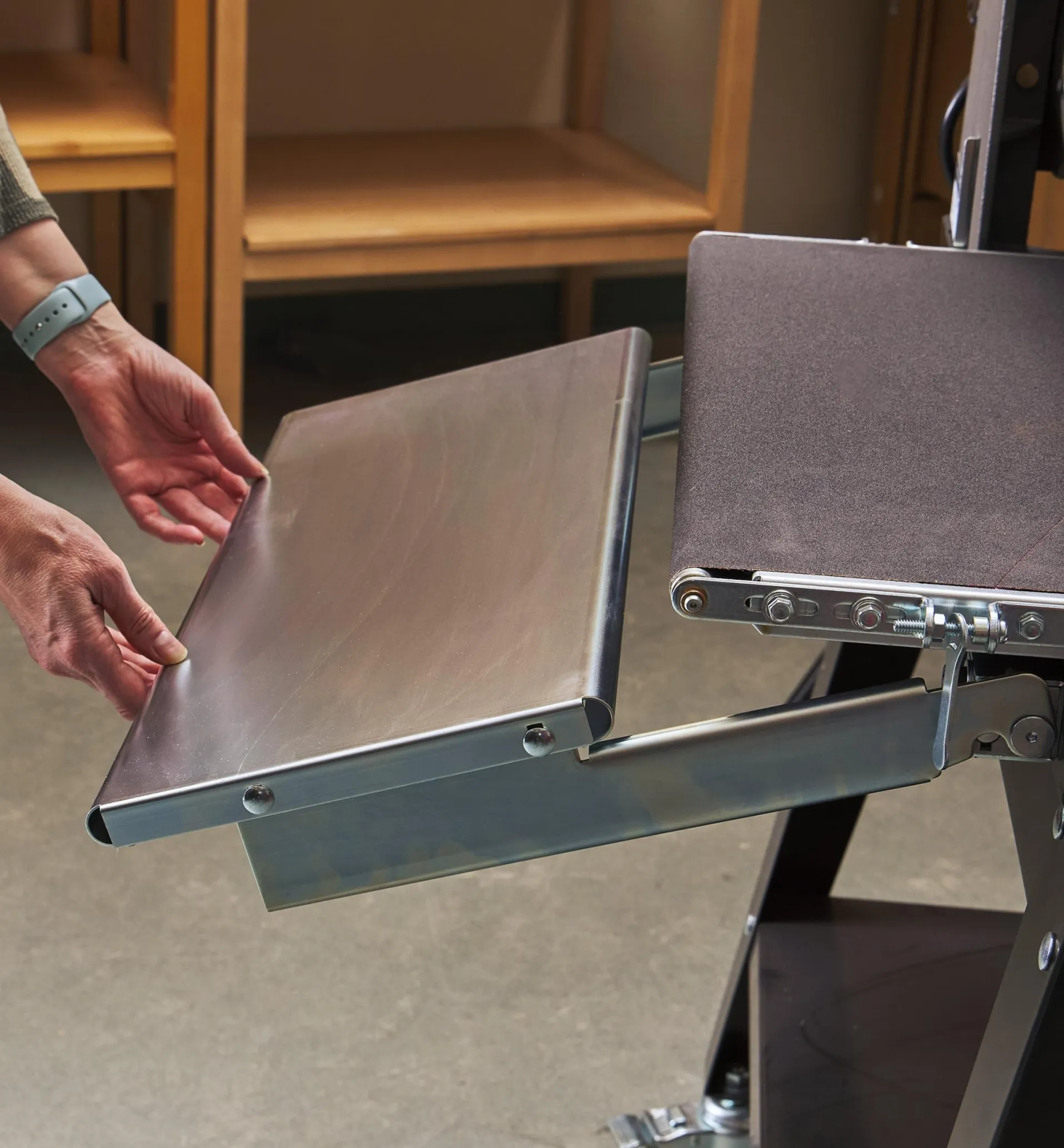 Lee Valley Infeed/Outfeed Tables For Laguna 19-38 Drum Sander