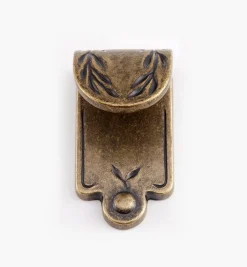 Lee Valley Inspirations Leaf Motif Finger Pull