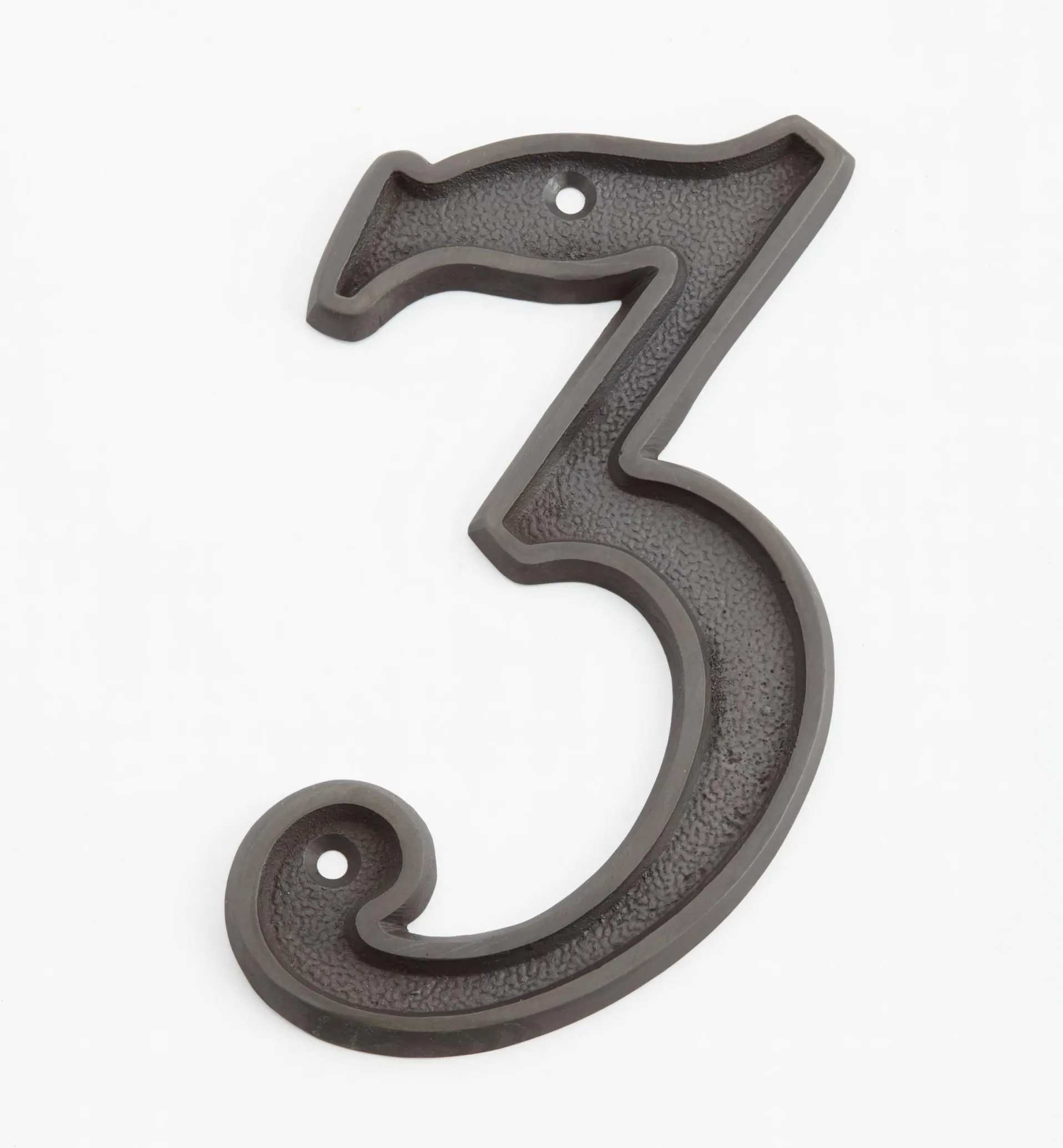 Lee Valley Italic Cast Brass House Numbers