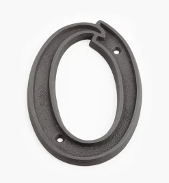 Lee Valley Italic Cast Brass House Numbers