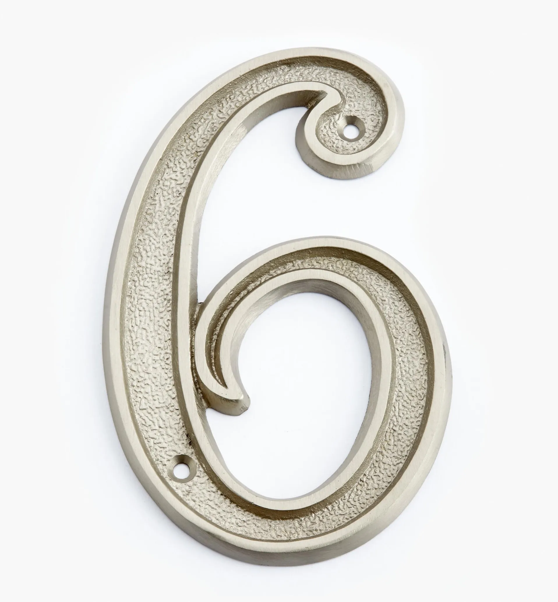 Lee Valley Italic Cast Brass House Numbers