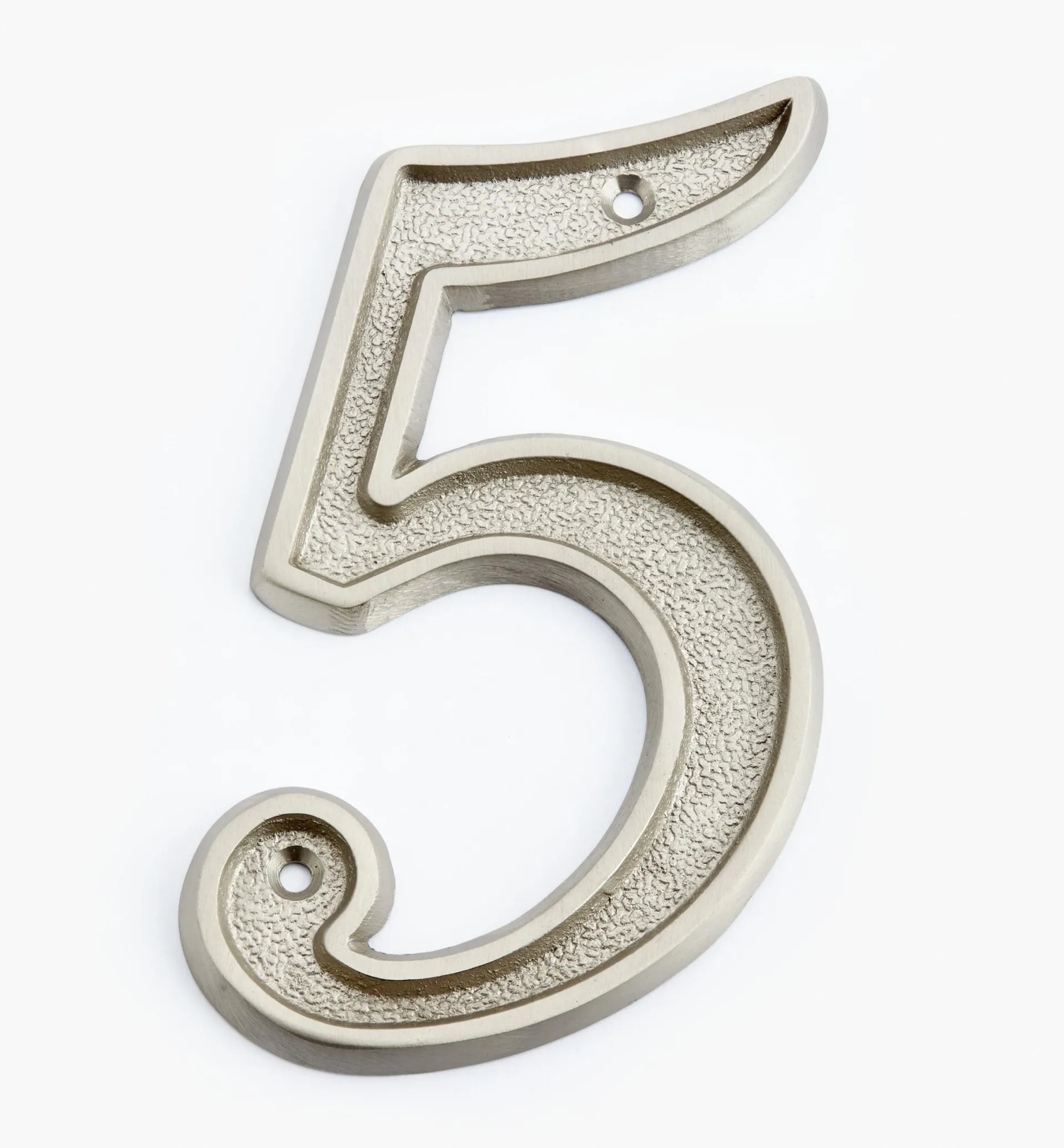 Lee Valley Italic Cast Brass House Numbers