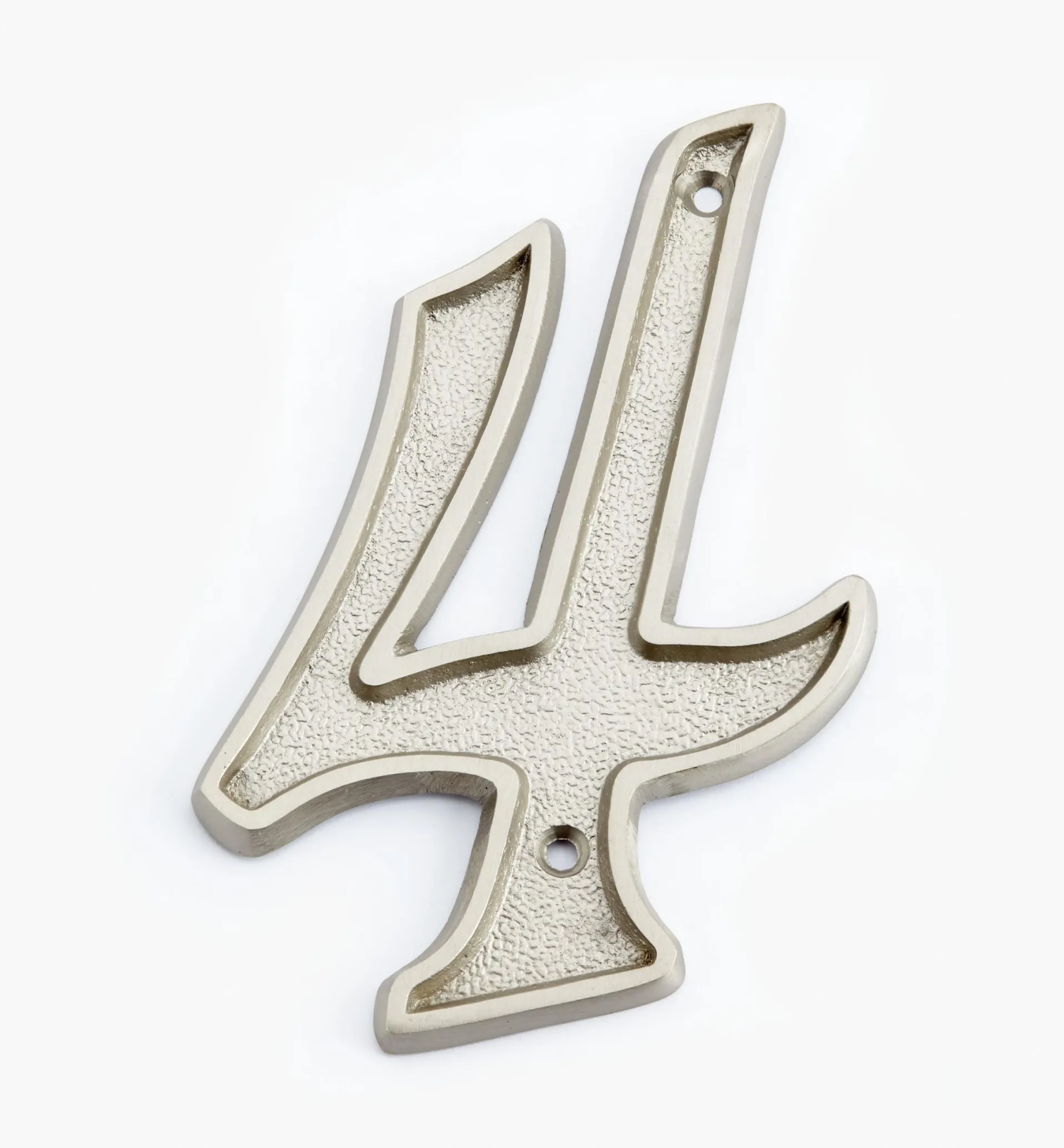 Lee Valley Italic Cast Brass House Numbers