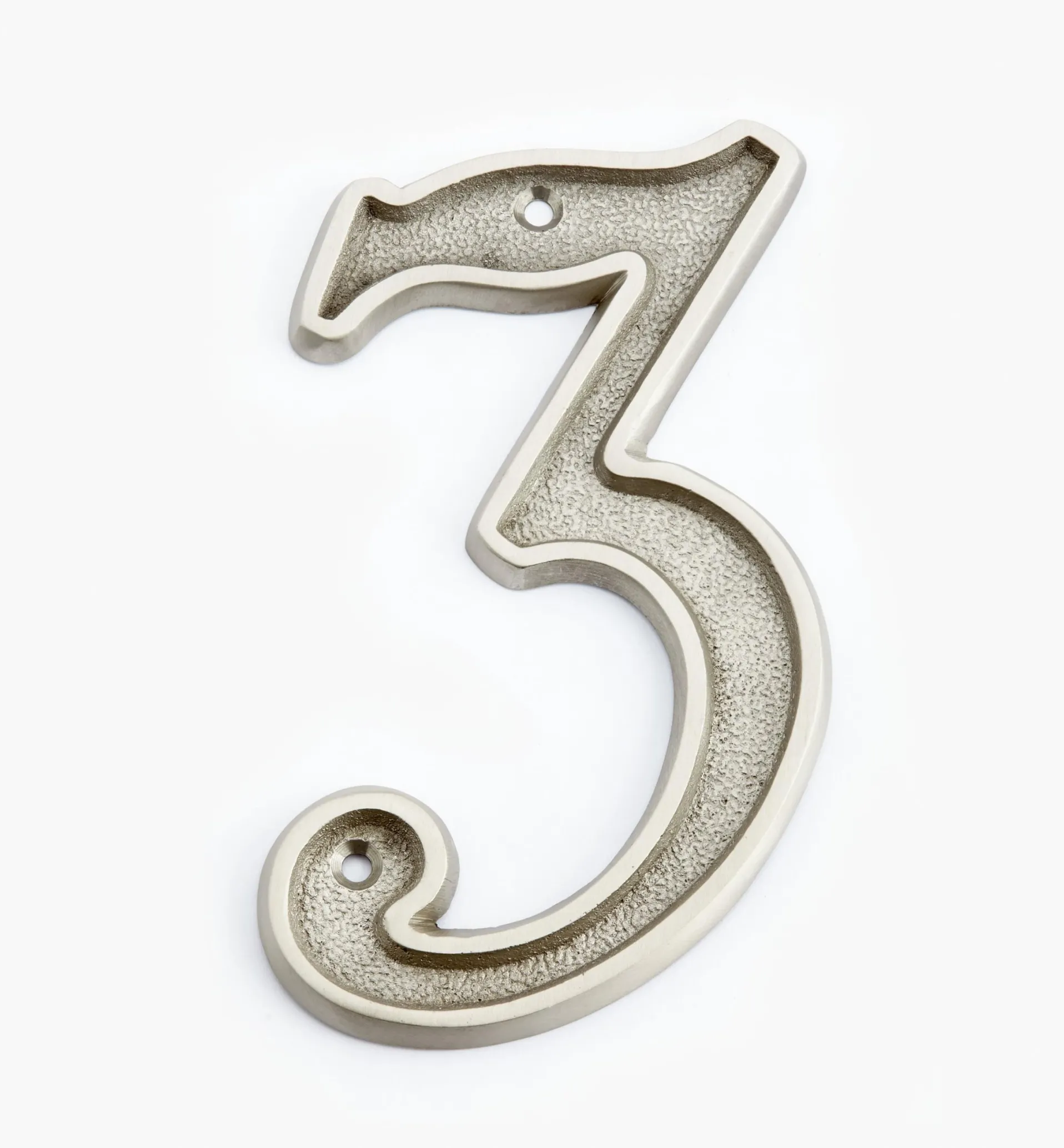 Lee Valley Italic Cast Brass House Numbers