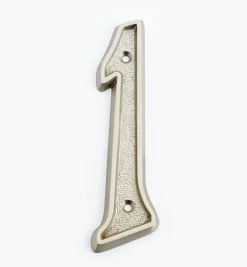 Lee Valley Italic Cast Brass House Numbers