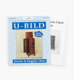 Lee Valley Jewellery & Lingerie Chest Plan