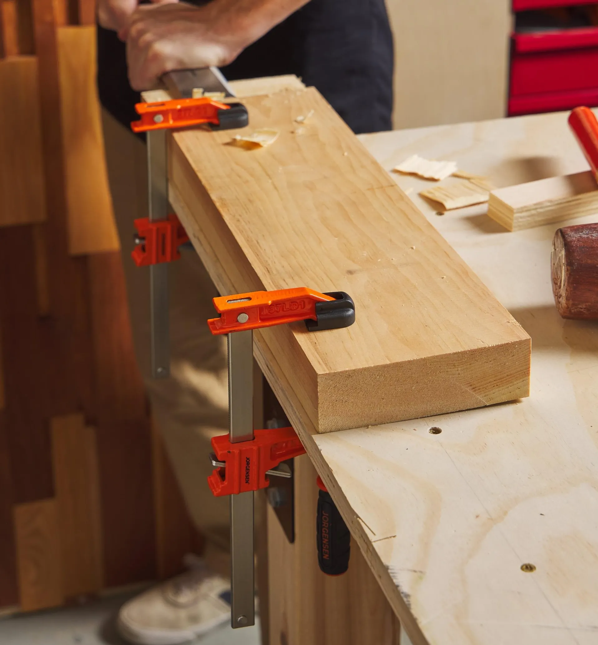 Lee Valley Jorgensen Light-Duty Fast-Acting Bar Clamps