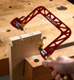 Lee Valley Knew Concepts Mk.IV Aluminum Swivel Fret Saws