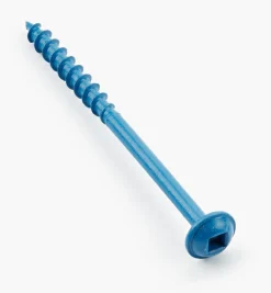 Lee Valley Kreg Blue-Kote Exterior Pocket-Hole Screws