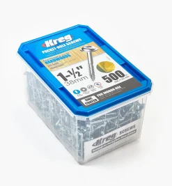 Lee Valley Kreg Washer-Style Head Pocket-Hole Screws