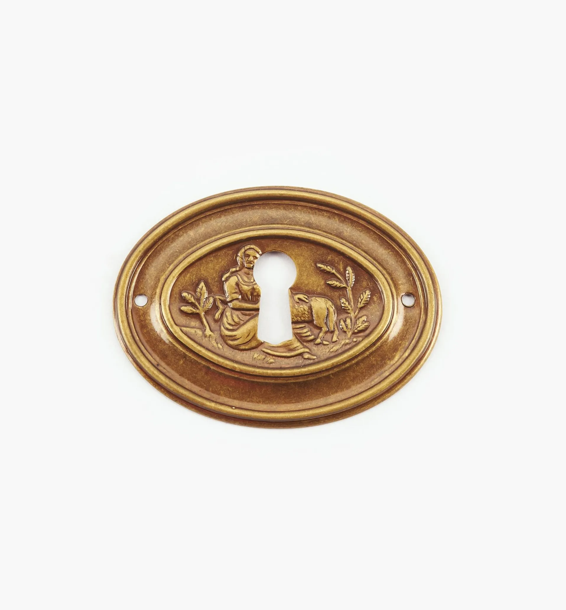 Lee Valley Lamb Plate Escutcheon