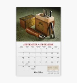 Lee Valley 16-Month Woodworking Calendar