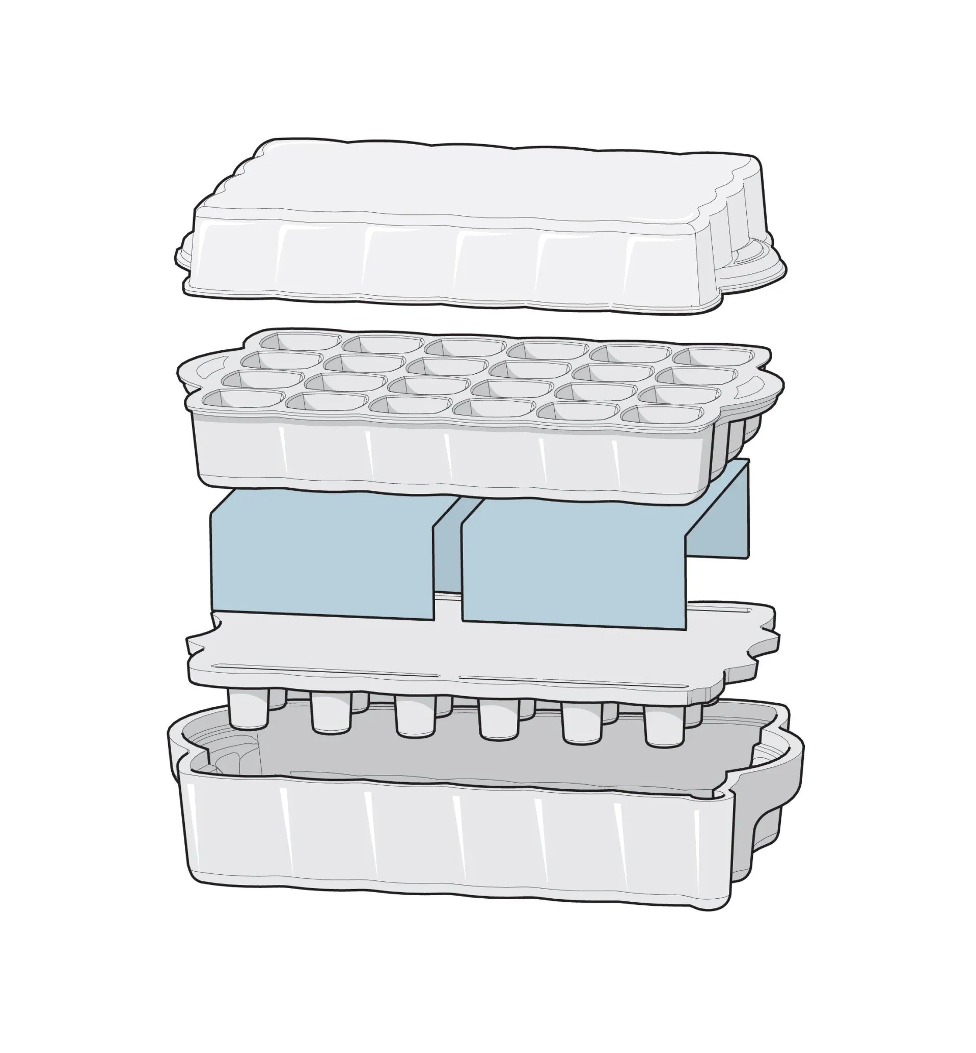Lee Valley Self-Watering Seed Starter