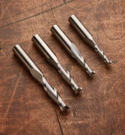 Lee Valley Leigh Solid Carbide Spiral Upcut Bits, 1/2" Shank