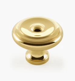 Lee Valley Liberty Brass Top Rings Knob