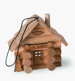 Lee Valley Log Cabin And Barn Ornament Kits