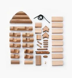 Lee Valley Log Cabin And Barn Ornament Kits