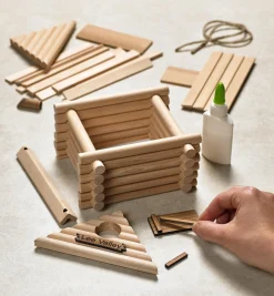 Lee Valley Log Cabin Birdhouse Kit