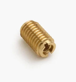 Lee Valley Long 5/16-18 Brass Knife-Edge Insert Nut