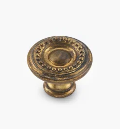 Lee Valley Louis XVI Pearled Knobs
