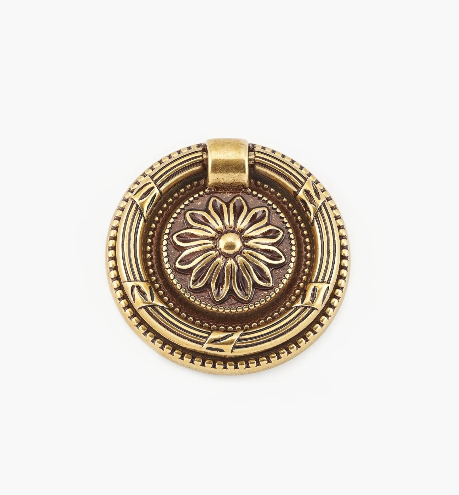 Lee Valley Louis XVI Plated Ring Pulls