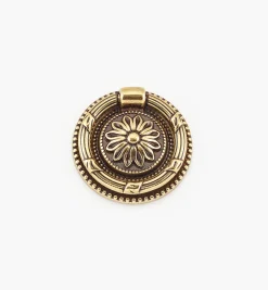 Lee Valley Louis XVI Plated Ring Pulls