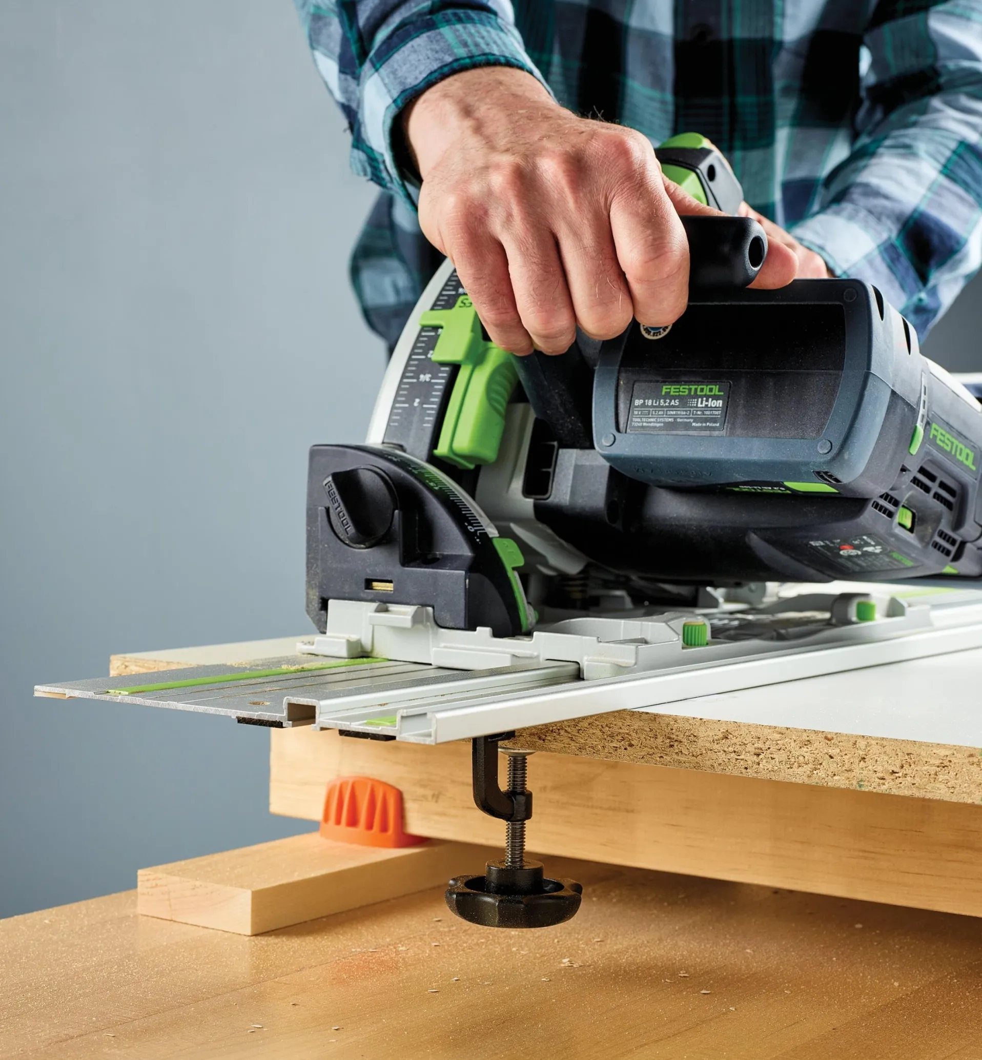 Lee Valley Low-Profile Track-Saw Guide Clamps