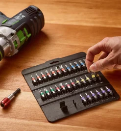 Lee Valley Magnetic Holder & 1/4" Bit Set